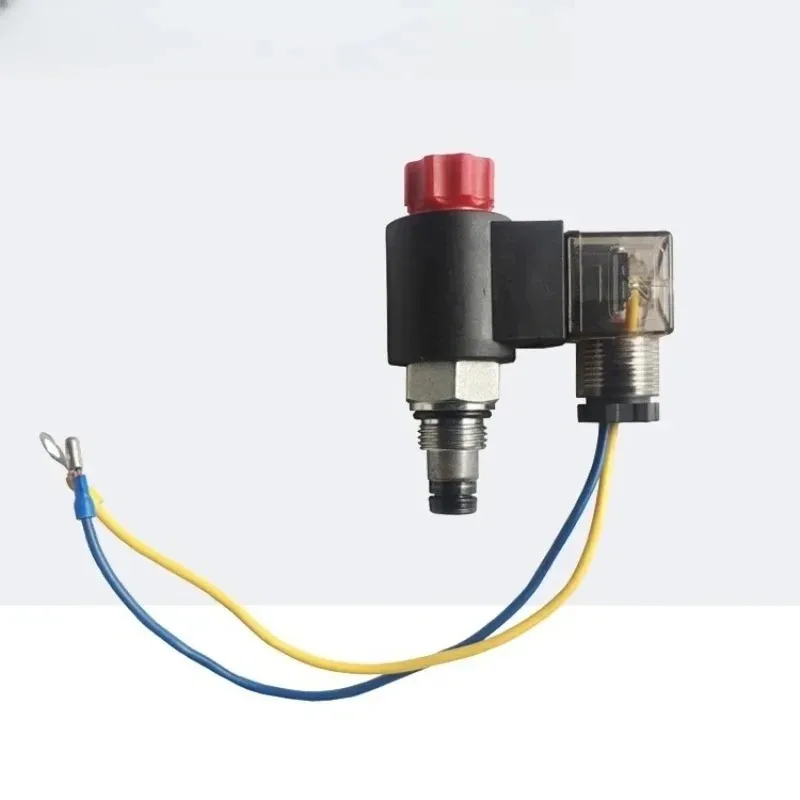 

Hydraulic threaded cartridge pressure-maintaining one-way normally closed solenoid valve DHF12-220SV12-20