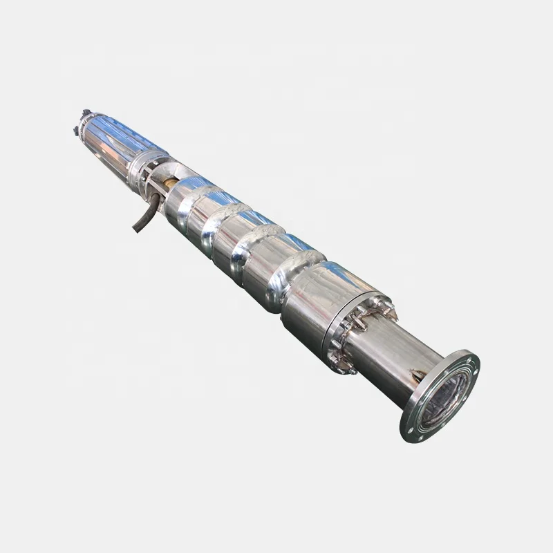 High-Pressure Multistage Stainless Steel Submersible Pumps ABS Certificate Electric Motor Supply OEM