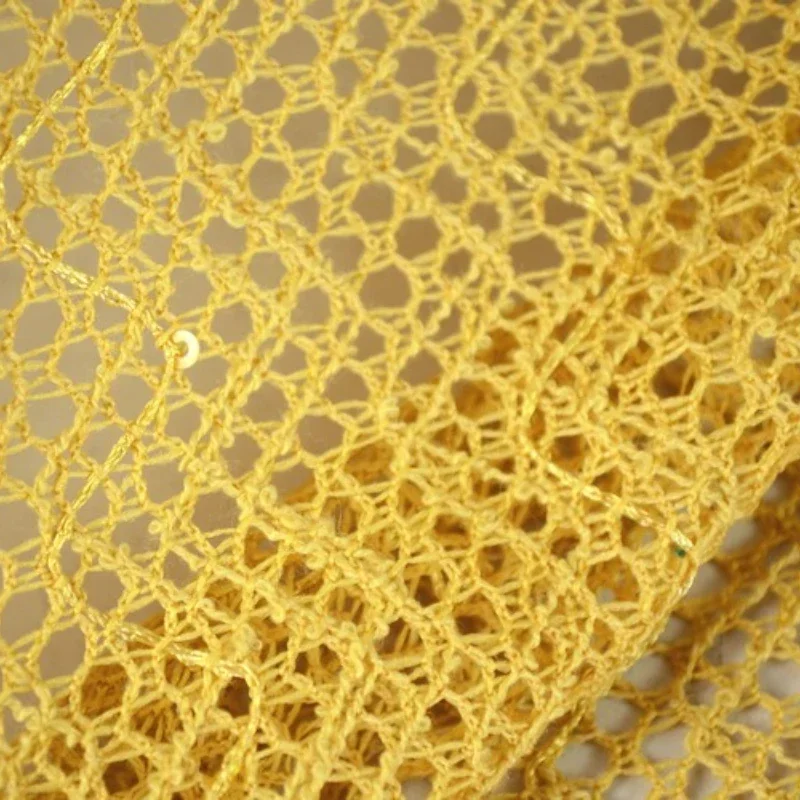 

Net Sequin Fabric Hollowed Out Wedding Dress Diy Decorative Wholesale Cloth Diy Sewing Fabric Material