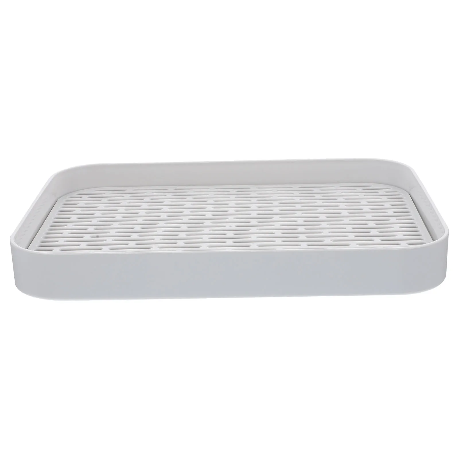 

Plastic Kitchen Drying Non Water Tray Dish Drying Tray Slip Surface Tea Coffee Home Decoration Drain Board Storage