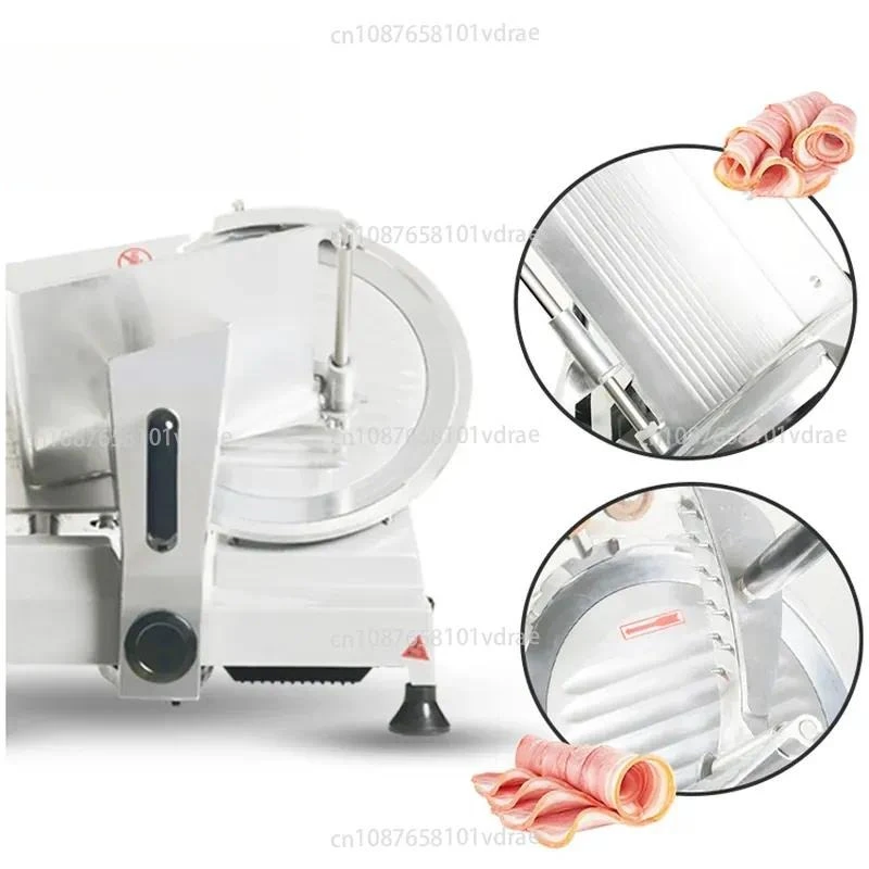 Commercial 10-inch Hot Pot Shop Commercial Electric Mutton Beef Bacon Sausage Slicer Food Grade