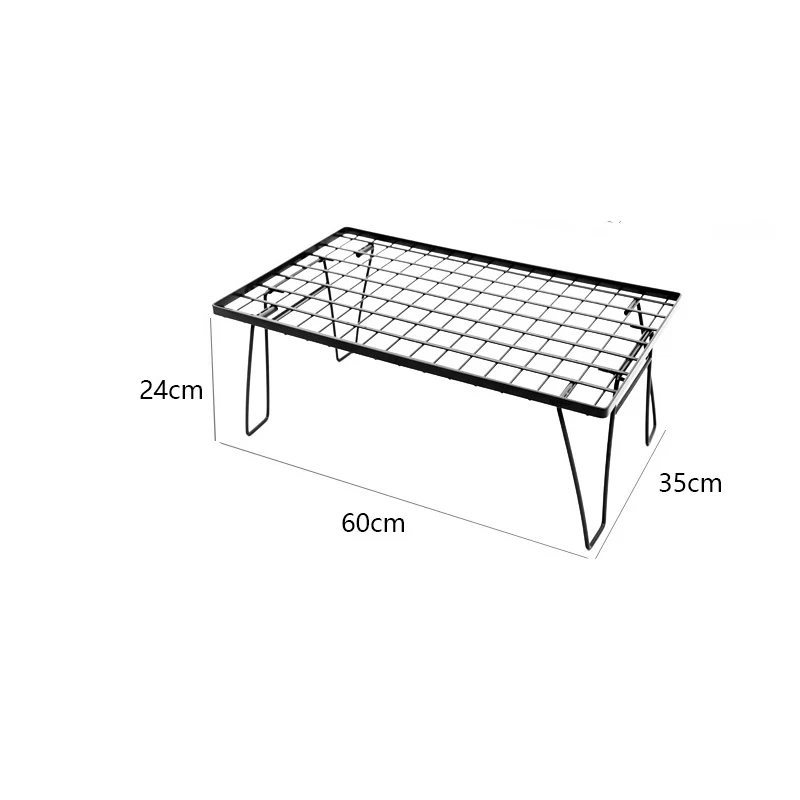 MOUNTAINHIKER kamp çelik ızgara masa taşınabilir renkli masa katlanabilir Ultra hafif açık piknik masa 60cm 캠핑picnic 신신한것 것 것