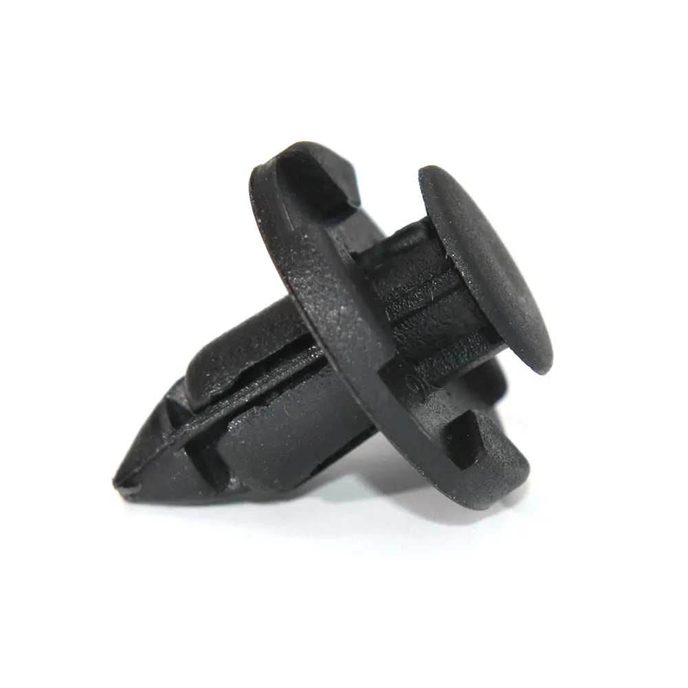50Pcs/Set Auto Bumper Fender Push 8mm Rivet Retainer Plastic Car Fastener Clip for Universal Car Rivet Fasteners Clips Fasteners
