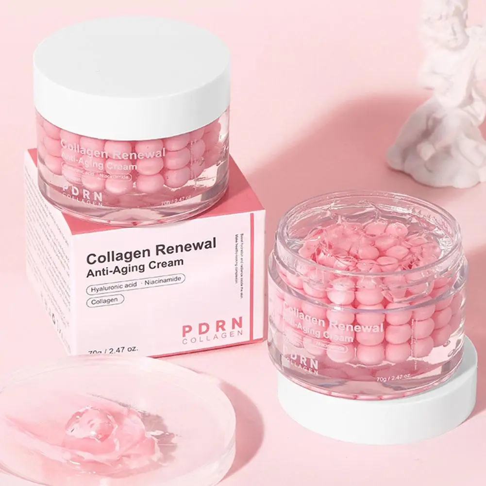 PDRN Pink Collagen Multi Balm Stick NAD+Serum+Moisturizer Face Cream Skin Booster Collagen Wrinkle Face Body Hydrating Firming