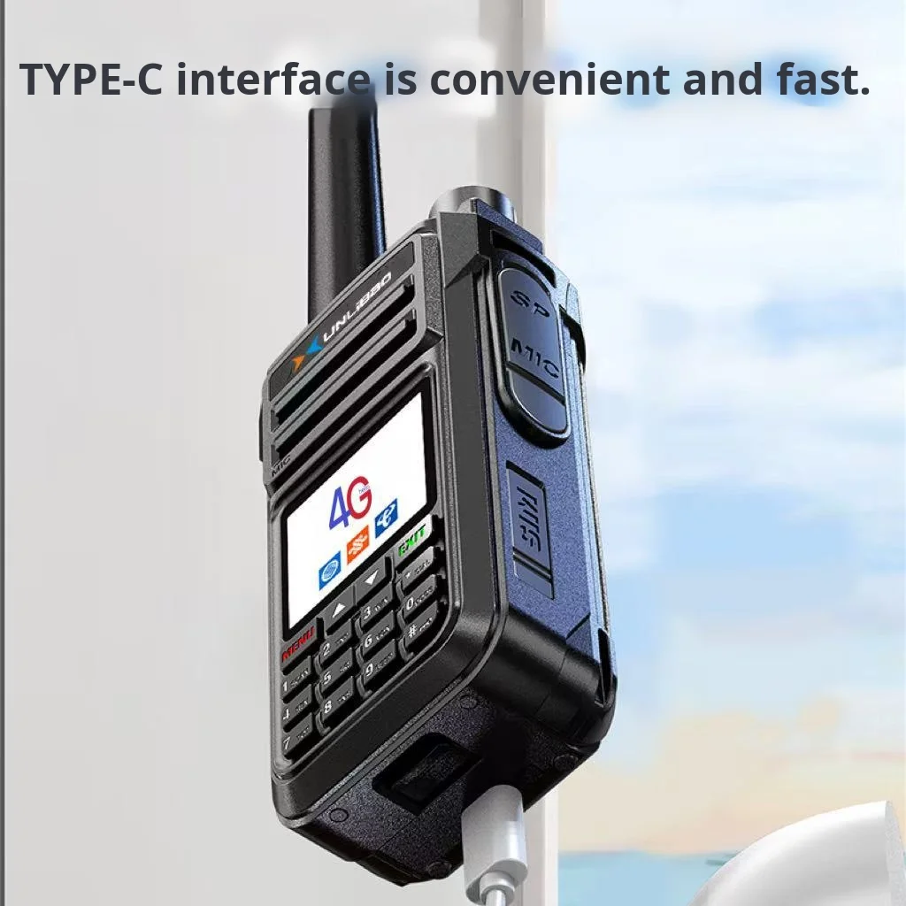 9118 Netcom كاملة عبر الحدود 4G مع نطاق 5000 كيلومتر POC وتغطية عالمية غير محدودة جهاز اتصال لاسلكي
