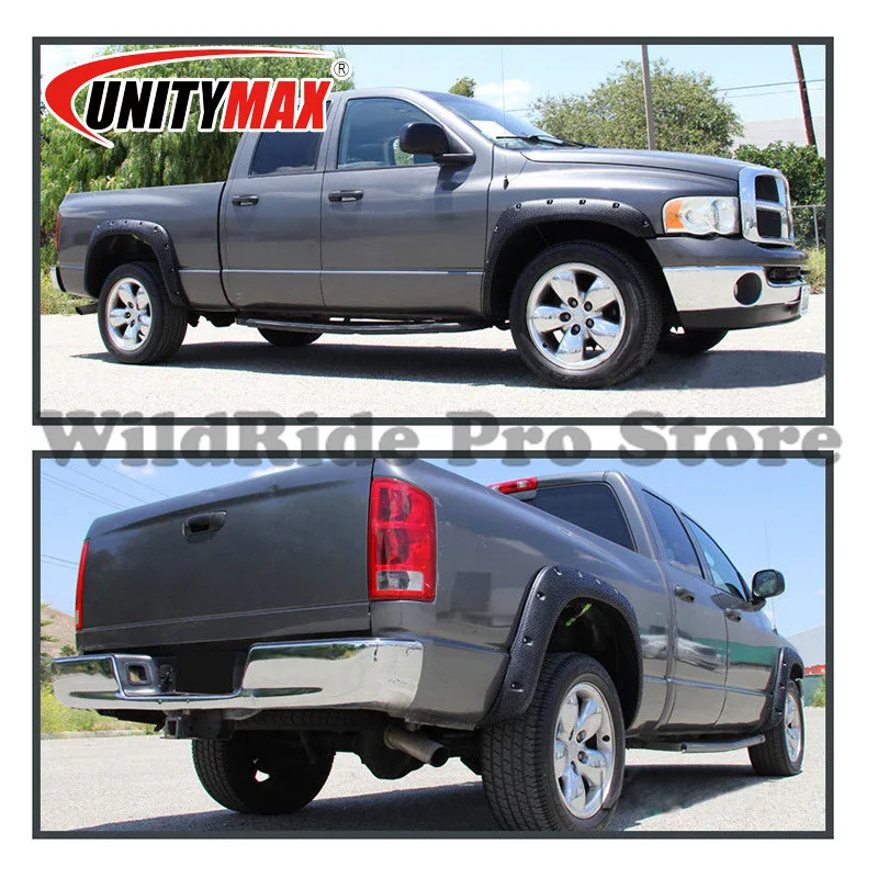 مشاعل حاجز ABS محكم لدودج رام 1500/2500 2002-2008 | ملحقات قوس العجلة المباشرة #2