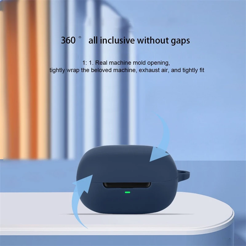 غطاء مقاوم للصدمات لهاتف EarFun Air Pro 4i مقاوم للماء لسماعات الأذن حافظة حماية سماعة الرأس EarFun Air Pro 4i حافظة مضادة للانزلاق