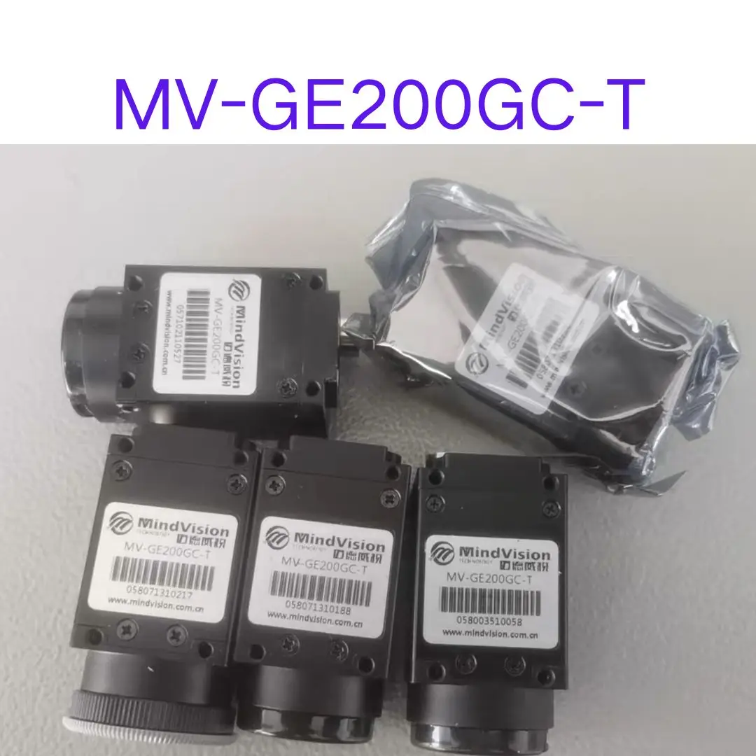 second-hand MV-GE200GC-T Industrial Camera Test OK Fast Shipping