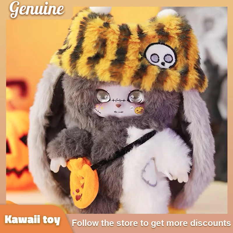 

Lokiki Halloween Little Rascals Series Blind Box Vinyl Plush Cute Doll Backpack Decor Keychain Pendant Halloween Mystery Gift