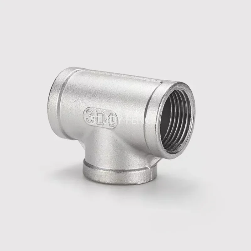 5PCS 304 Stainless Steel Pipe Joint Internal Thread Water Pipe Joint Household Hardware Accessories Pipe Fitting DN8/DN10/DN15