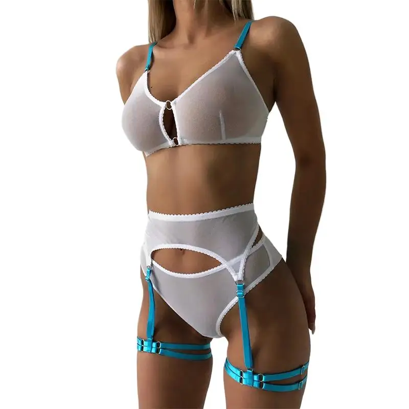 Feminino sexy rendas babydoll conjunto erótico lingerie exótica conjunto de renda transparente sutiã 18 + tanga lingerie sexy conjunto adulto roupas