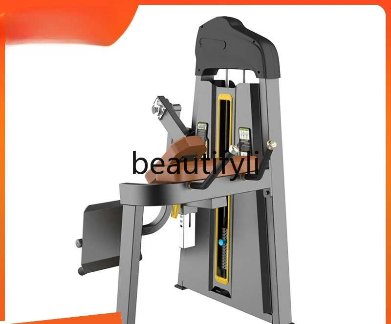 

Leg muscle strength training equipment, seated swivel exercise gym, commercial rear leg lift trainer