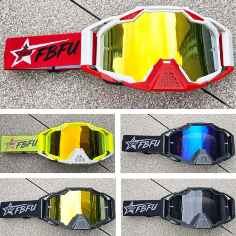 

Shockproof Outdoor Motorcycle Eyeglasses Wide Compatibility for Street Bike & Outdoor Cross-country Motorcycle Sports
