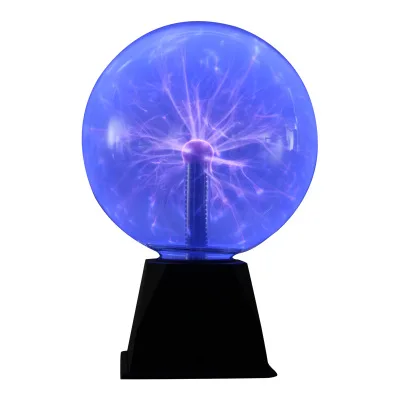 Artificial Lightning Ball Ion Ball Tesla Coil Glow Ball Arc  Touch Sensing Electrostatic  Sound Control 12V