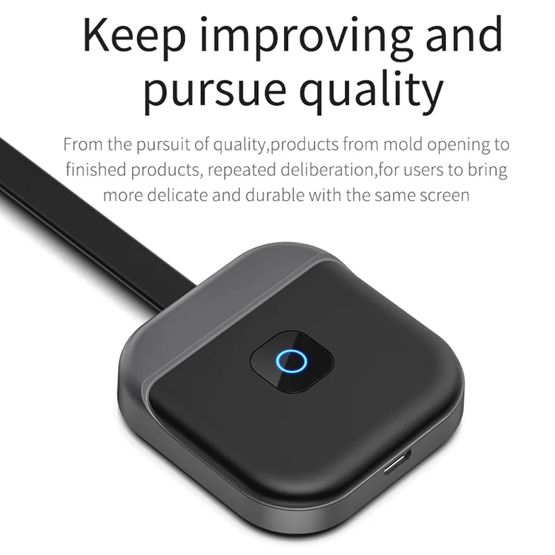 5G Wireless Wifi TV Stick Display TV Adapter -Compatible Smart TV Screen Projector 4K 1080P Screen Projector Black