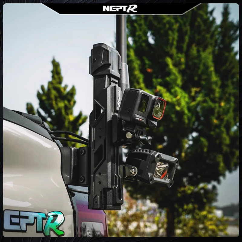 لفورد رينجر 2023 2024 2025 4x4 رياضية متعددة الوظائف سارية العلم جبل الخلفي MUYE NEPT اكسسوارات السيارات #3