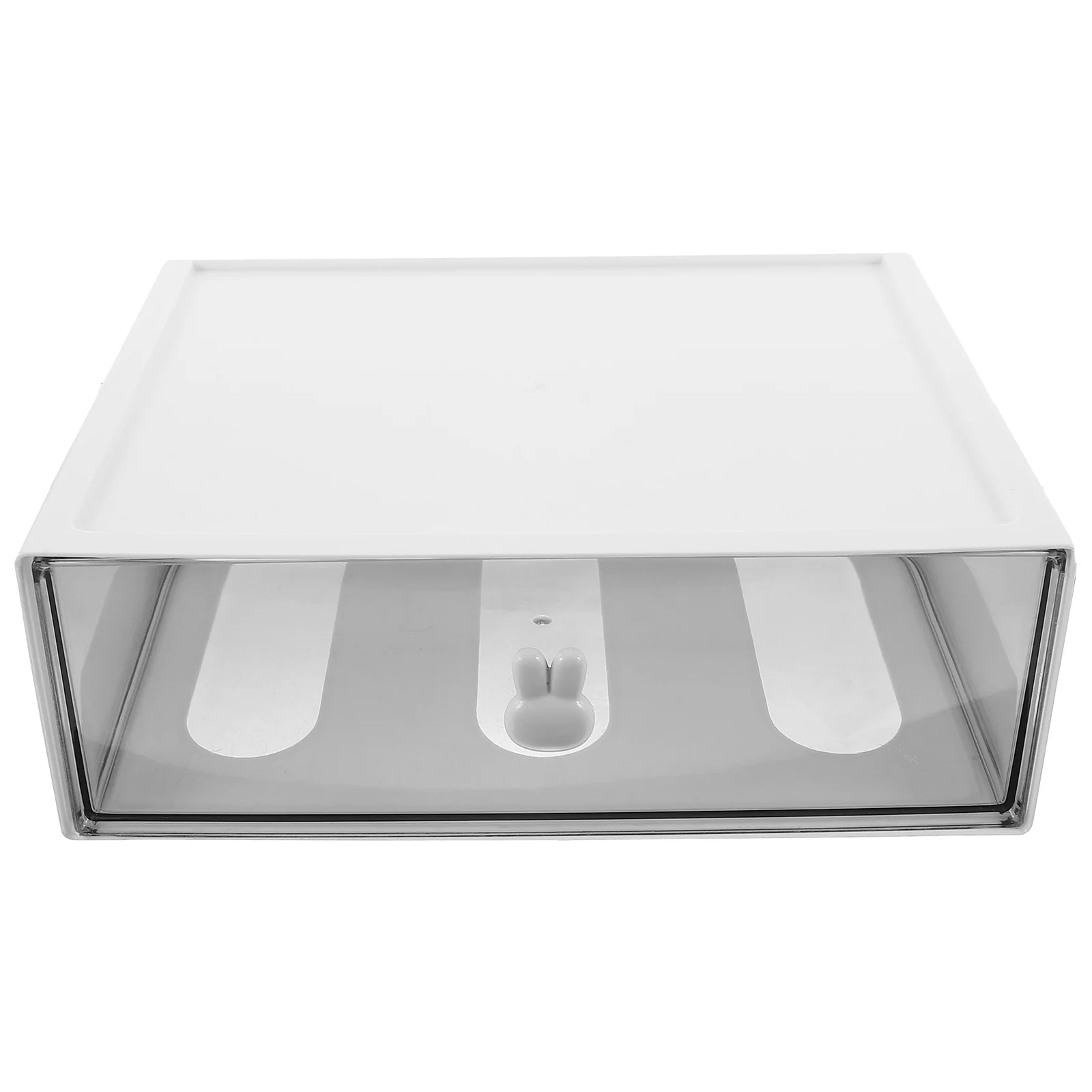 

Transparent Drawer Style Storage Box Plastic Desktop Organizer For Jewelry Rings Necklaces Accessories Multifunctional