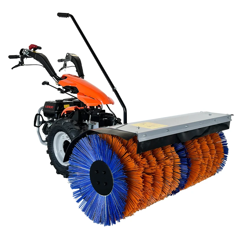 

Farm Garden Lawn Mower Grass Cutter Scythe Mower 7 in 1 Function Walk Behind Two Wheel Tractor Cultivator/Snow Blower/Plough