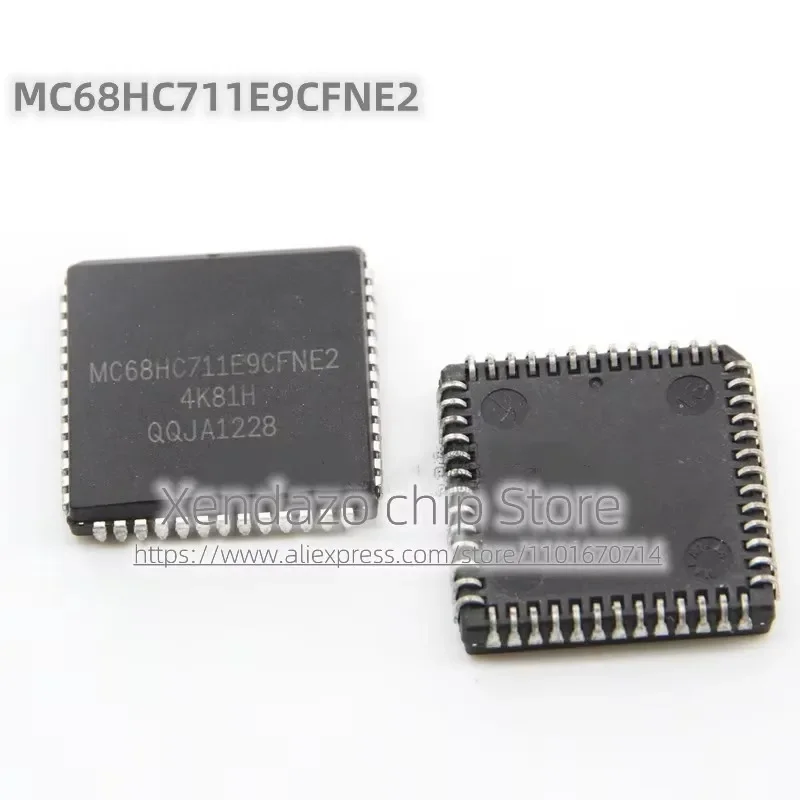 1pcs/lot MC68HC711E9CFNE2 MC68HC711E9 PLCC52 package 8-bit microcontroller chip