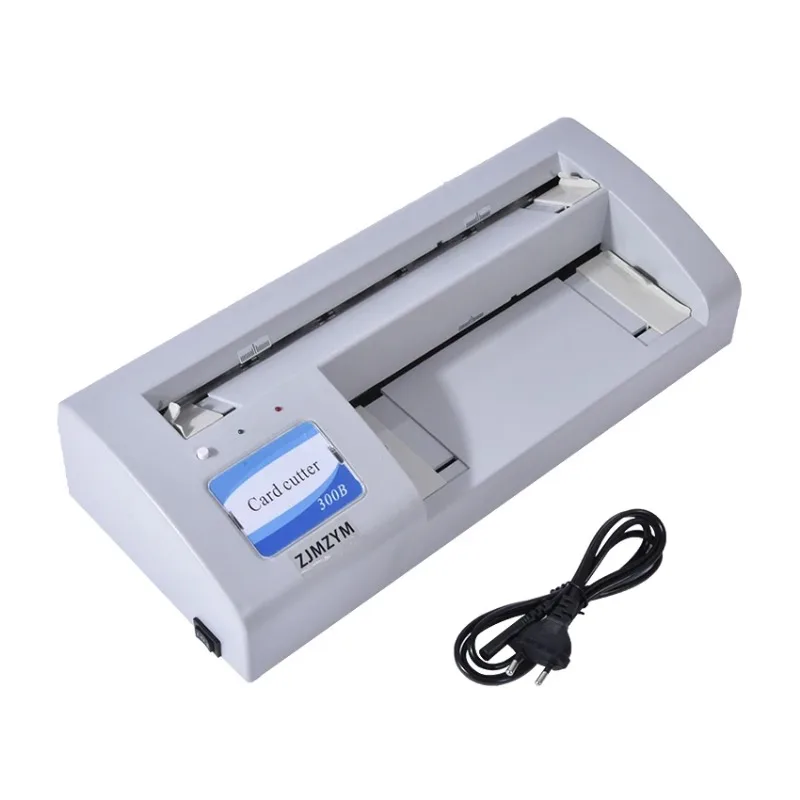 1PC New 300B Automatic Name Card Slitter,business Card Cutting Machine,Name Card Cutter A4 Size,90x54mm