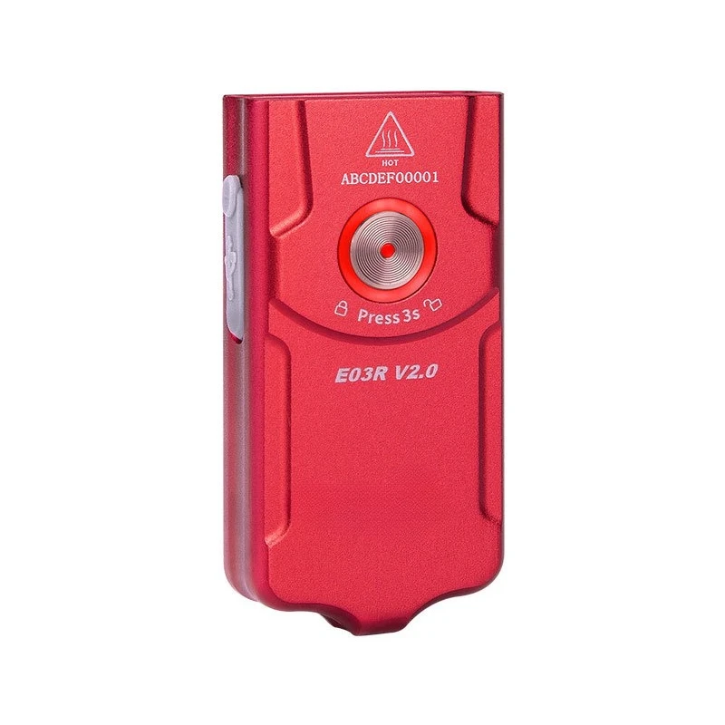 

E03R V2.0 keychain small flashlight strong light charging mini flashlight