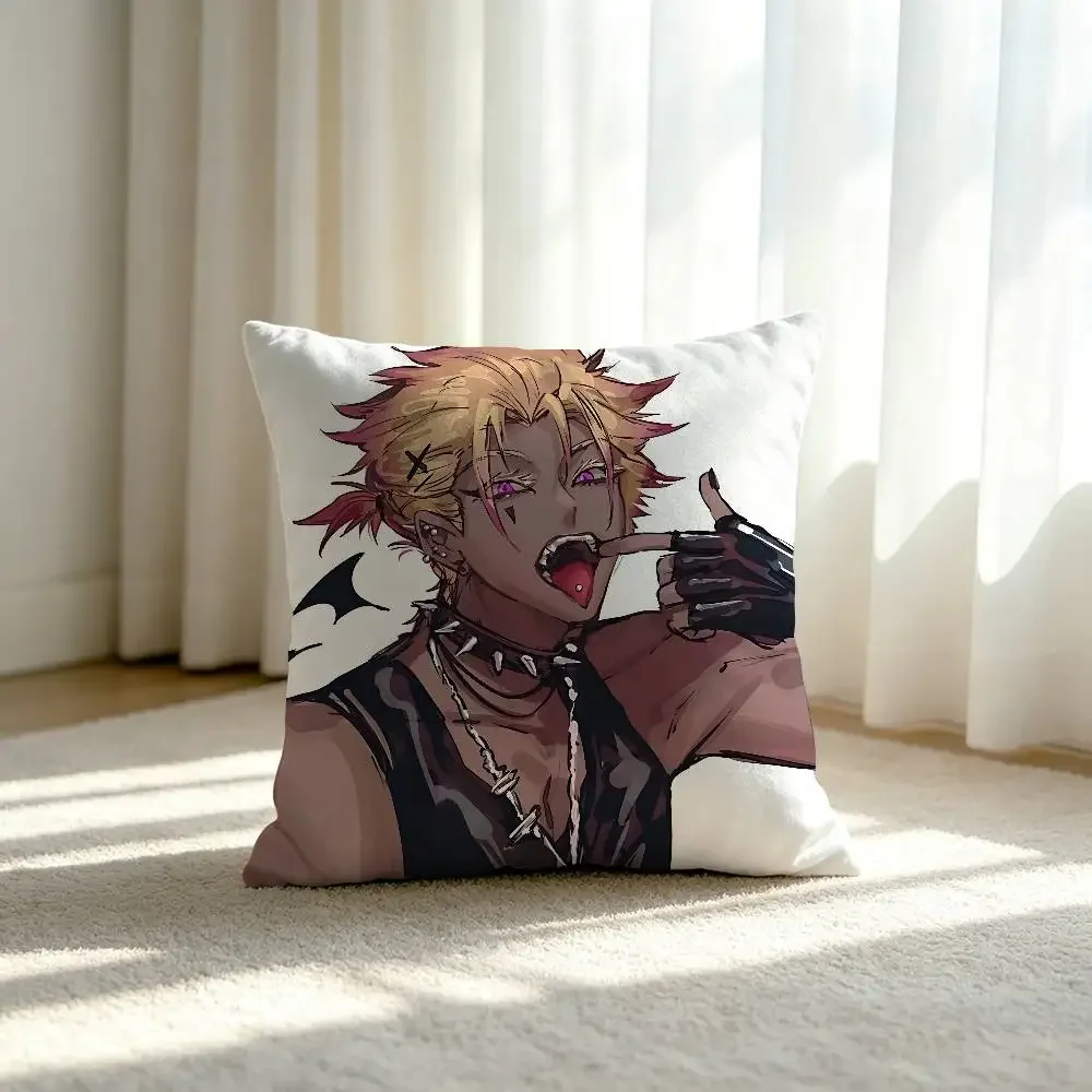 S-Shidou Ryusei Customizable Square Pillowcases, Stylish And Soft, Perfect For Beds, Cars, And Sofas.