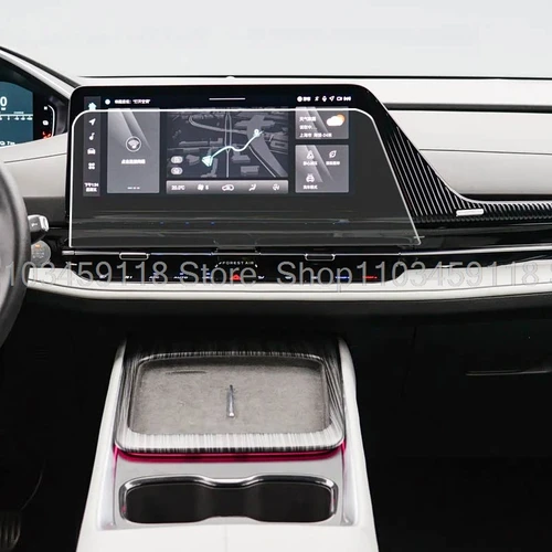 Imagen 2 del producto Protector de pantalla de vidrio templado para Changan NEVO Q05 2024 2025 2026 navegación gps para coche accesorios antiarañazos