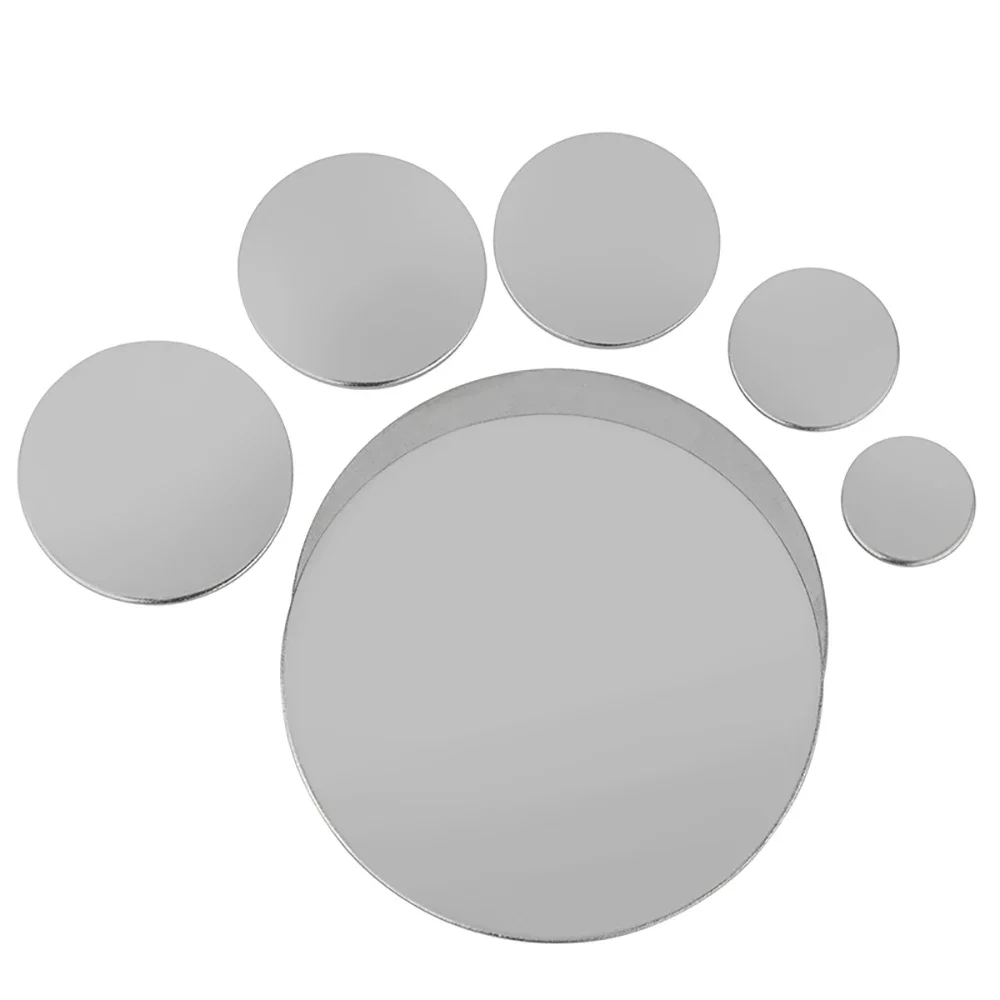Stainless Steel 304 Disk Plate Round Sheet Metal 8mm-300mm For DIY  Tool
