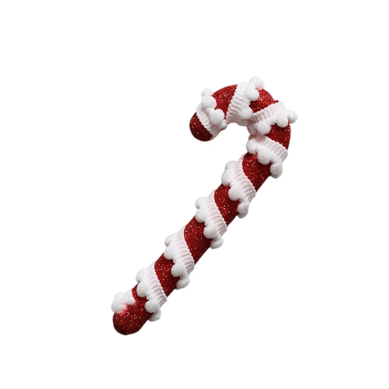 2025 Nieuwe Festival Foam Candy Cane voor binnen en buiten Kerstkruk Woondecoratie