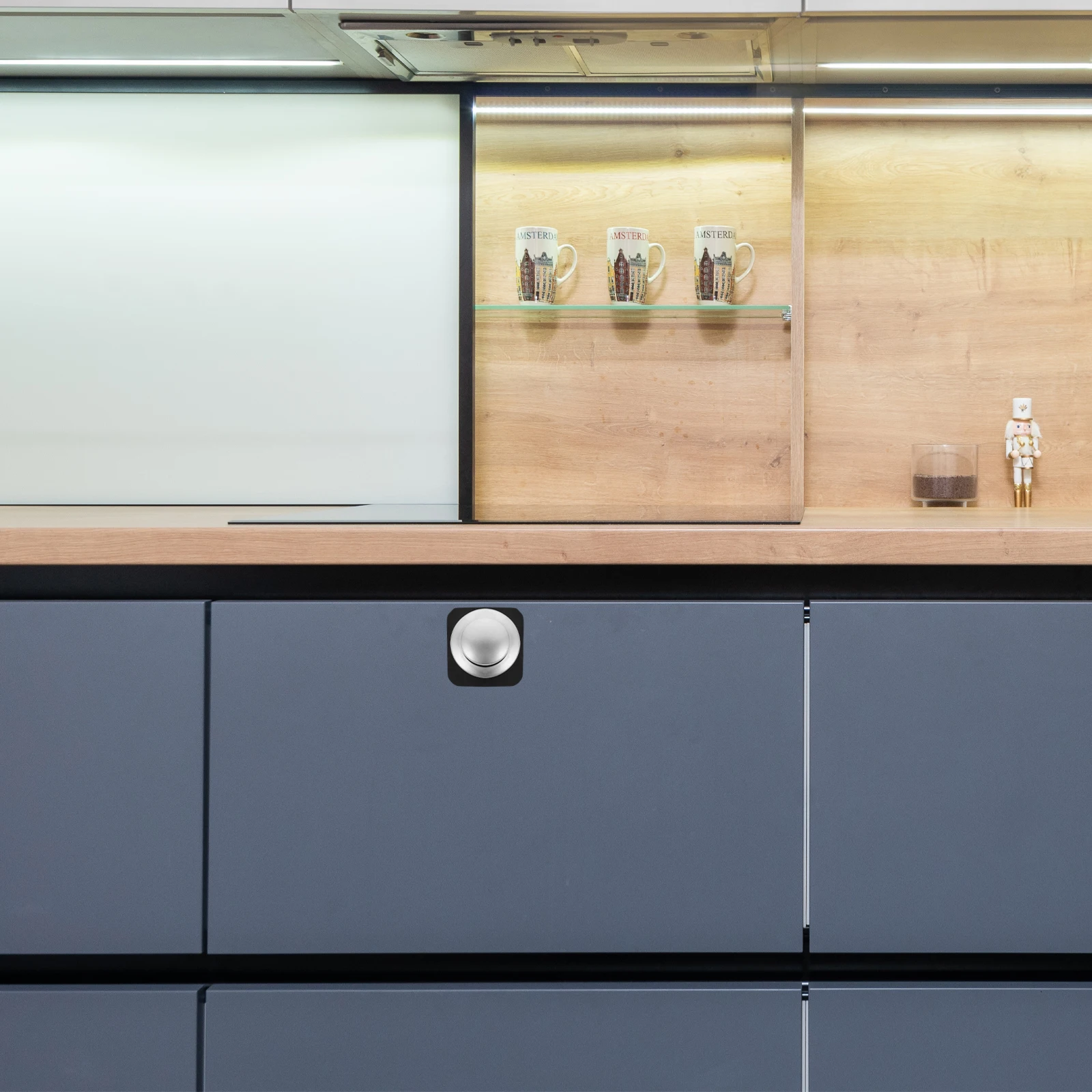 1 قطعة سبائك الزنك زر قفل دائم مزلاج باب الخزانة ل Rv فان خزانة مريحة بدون مفتاح اكسسوارات أثاث الأمن