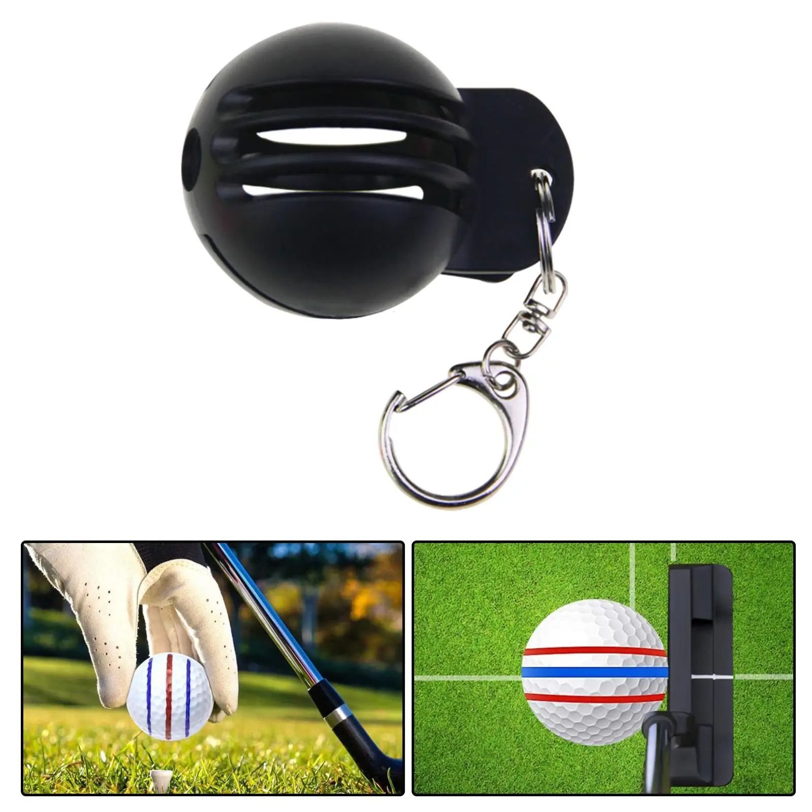 5 marcatore per pallina da Golf strumento per lignimento pallina da Golf Marker Line Liner