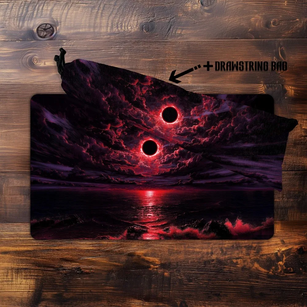 Apocalyptic MTG Playmat Gift for Mtg Game Lovers - Perfect Birthday/Game Night Present,TCG Playmat,Trading Card Game Accessories