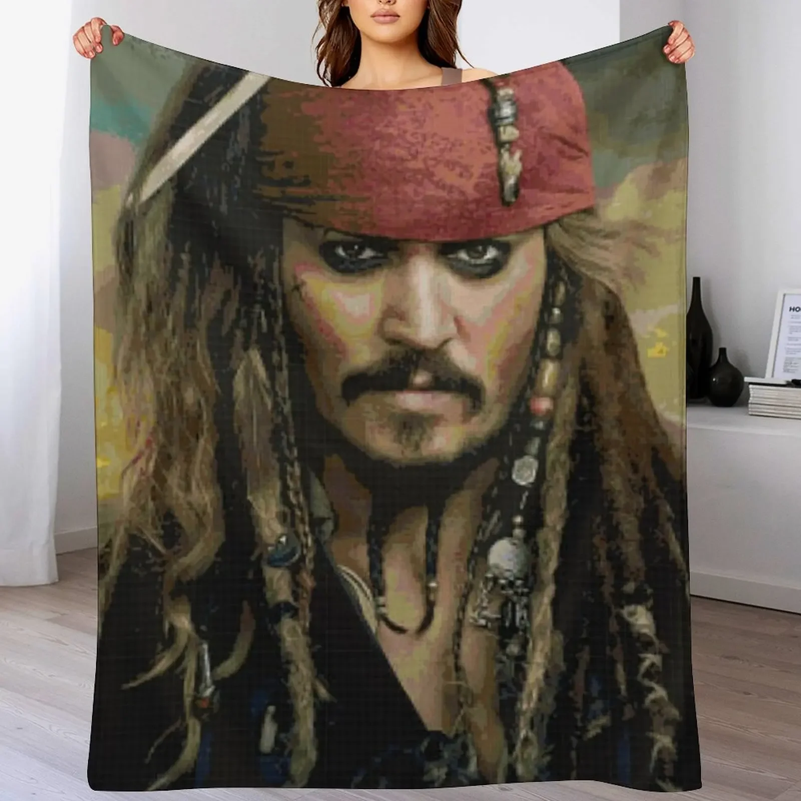 

wallpaper Depp Cool Throw Blanket Cozy Light Blanket for Travel Camping Picnic