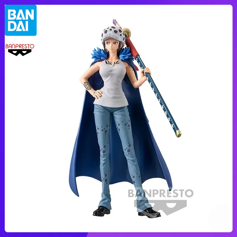 

In Stock Bandai BANPRESTO ONE PIECE TRAFALGAR.LAW female version Original Anime Figure Model Toys Boys Action Figures Collection