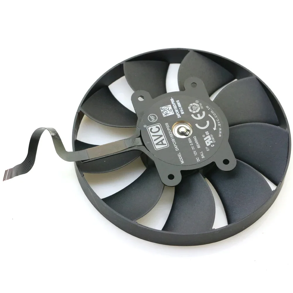 DAPC0815B2UP008 AFB0912HD-02 85mm 12V 0.6AMP For NVIDIA GeForce RTX3070Ti RTX3080 Graphics Video Card VGA Fan