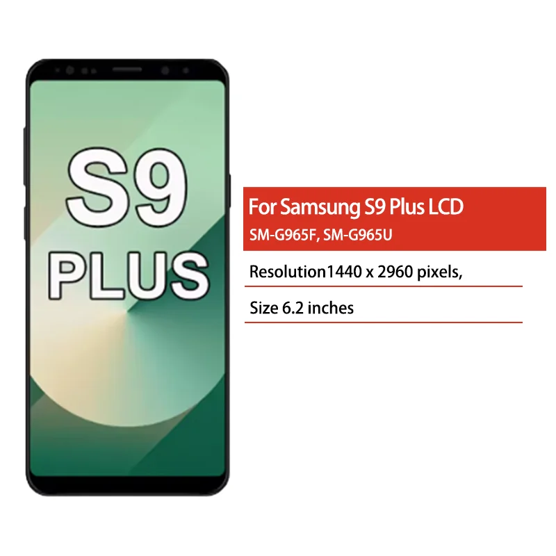 100% Tested TFT For Samsung S9 Plus G965 G965F LCD Display Touch