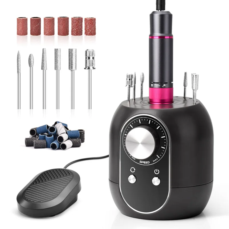 Professionele Nagel Boor Machine, Elektrische Efile Nail Boor Kit Voor Gel Acryl Nagels, Hoge Snelheid Nagel Grind Voor Thuis, Salon, Geschenken