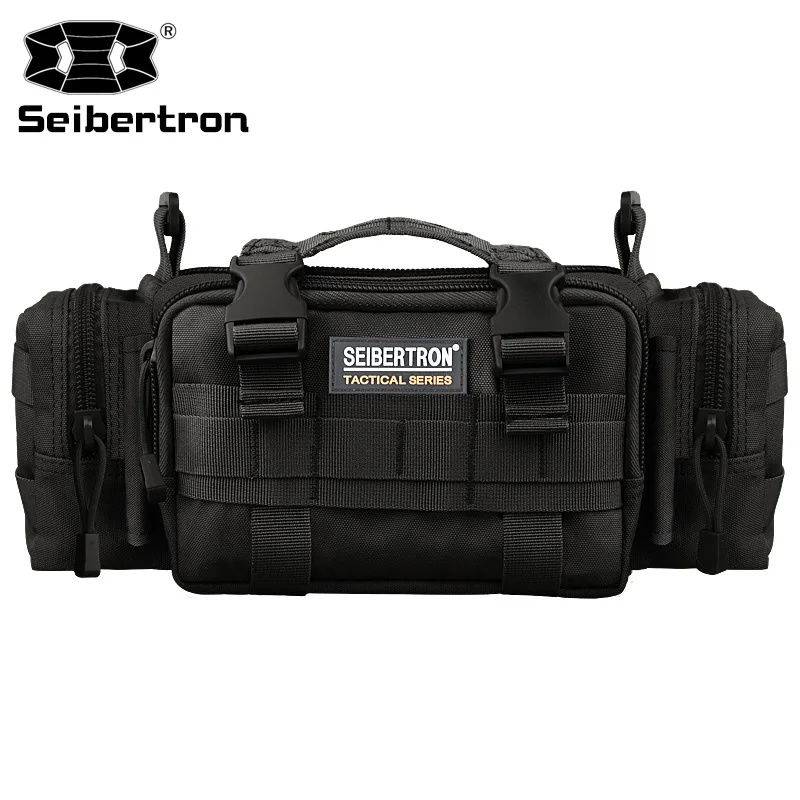 Seibertron Tactical Utility Response Shoulder Hand Bag Multipurpo SE Waist Bag Outdoor 3P Waist Bag Camping Hiking Tactical Bag