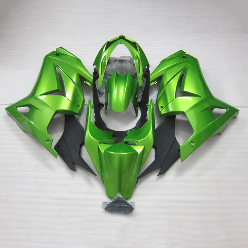 Motorcycle Fairing Kits for ZX250R EX250R 08-14 KAWASAKI Ninja 250R 2008- 2011 2013 2014 100% Fit Injection ABS Bodywork Green