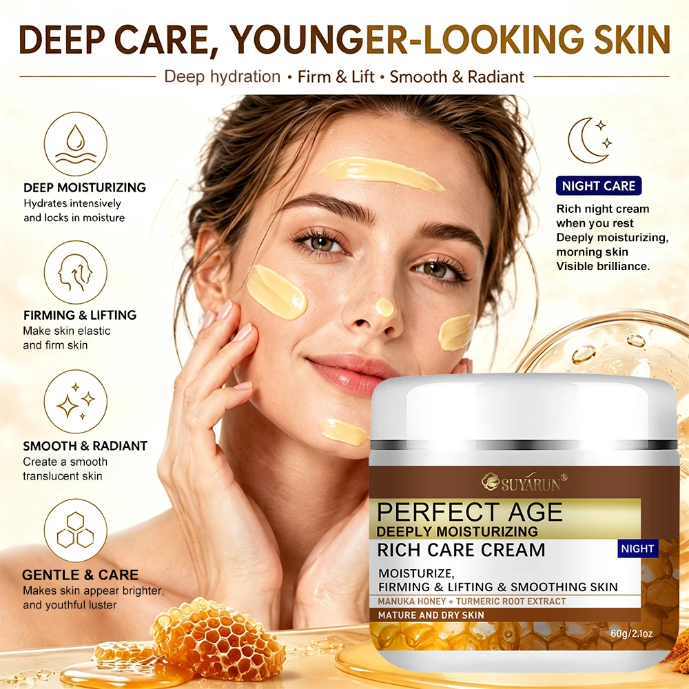 Creme Facial de Cúrcuma SUYARU - Anti-Aging Face Cream avaliação e preço