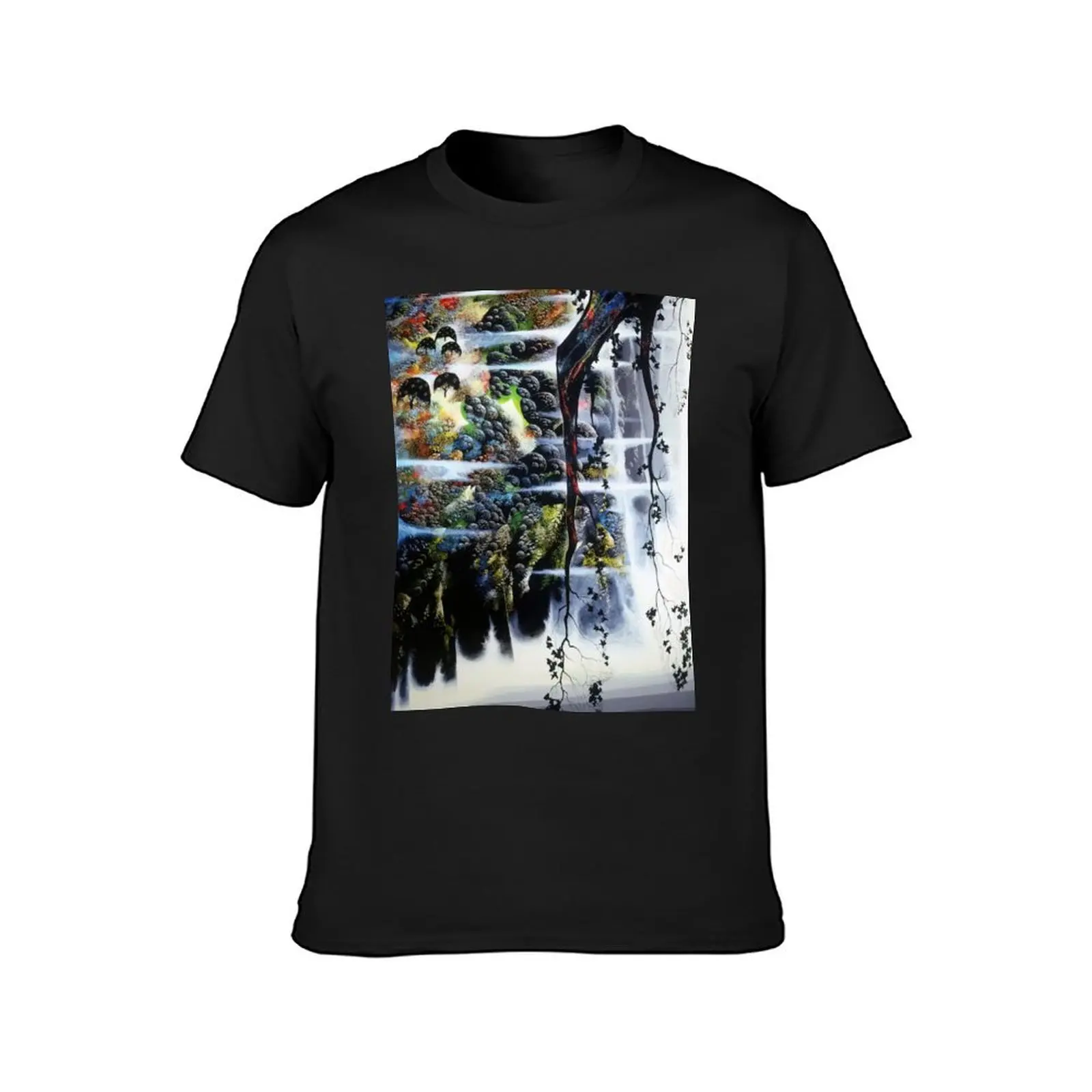 Eyvind Earle T-Shirt customs design your own hippie clothes customizeds blanks t shirt men