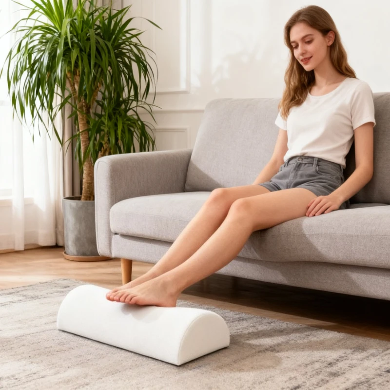 1개 반달 모양 다리 및 등받이 쿠션; 반롤 스타일 발목 및 발 편안함 패드. 크리스마스 선물
