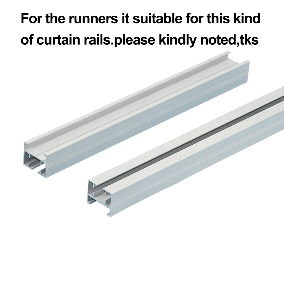 Curtain rails hook General Pulley Electronic Curtain track runners Accessory for Dooya/zigbee/tuya motor Jialisi rails