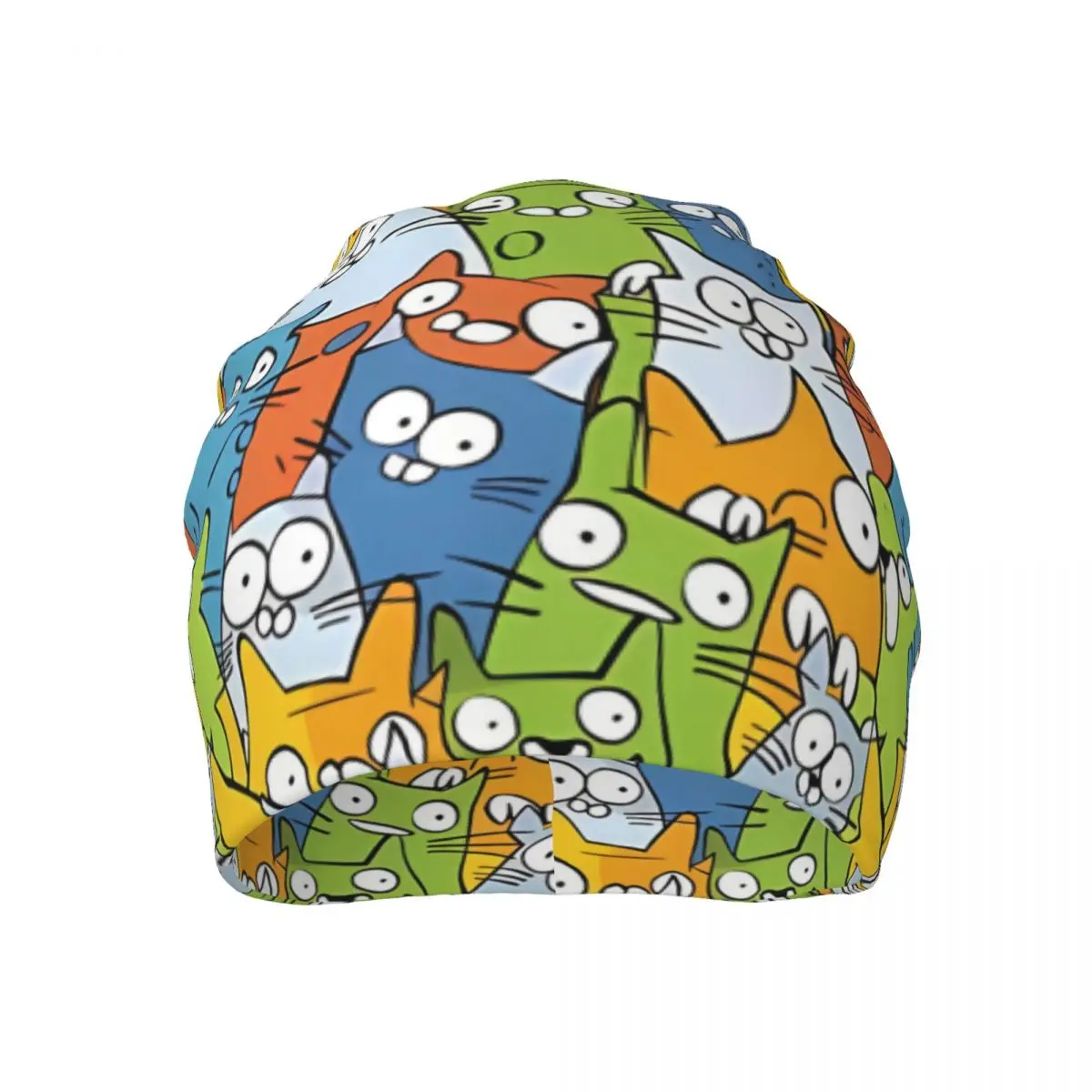 Gato fino Hip Hop Boné para Homens, Bonnet Chapéus, Gorros Chapéu, Skullies, Engraçado