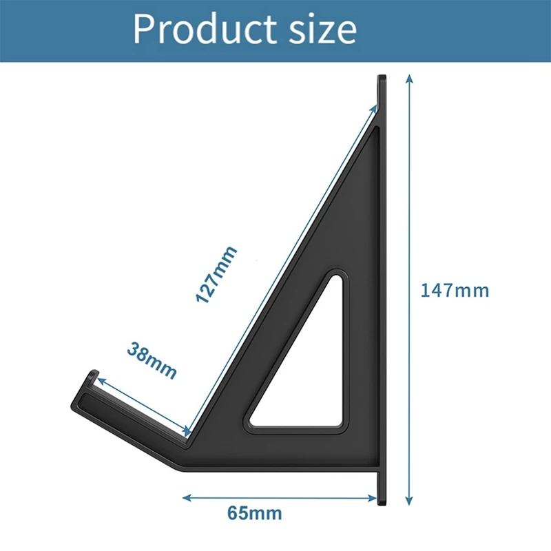 ABSE 벽걸이 키보드 스탠드, 범용 키보드, 태블릿 벽걸이, 공간 절약, 분리형 스탠드, 신제품
