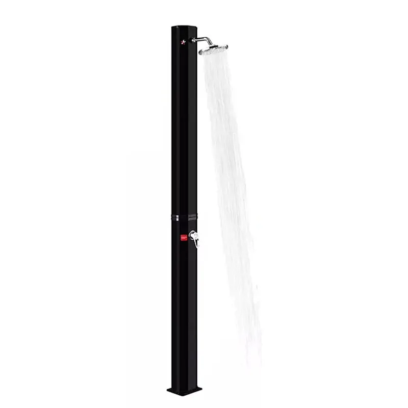 Weather Solar Beach Garden Pool Outdoor solar power Shower Swimming pool outdoor shower column Water Mixer Tall Shower Set