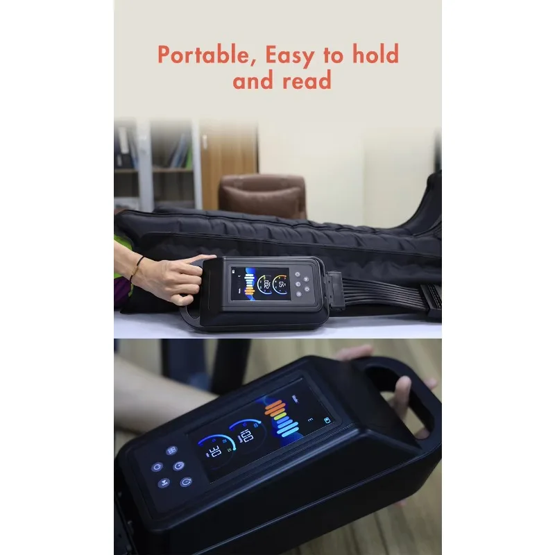 Leg and Foot Massager Boot air Compression Pressure Recovery System Therapy Leg Compression Recovery Boots