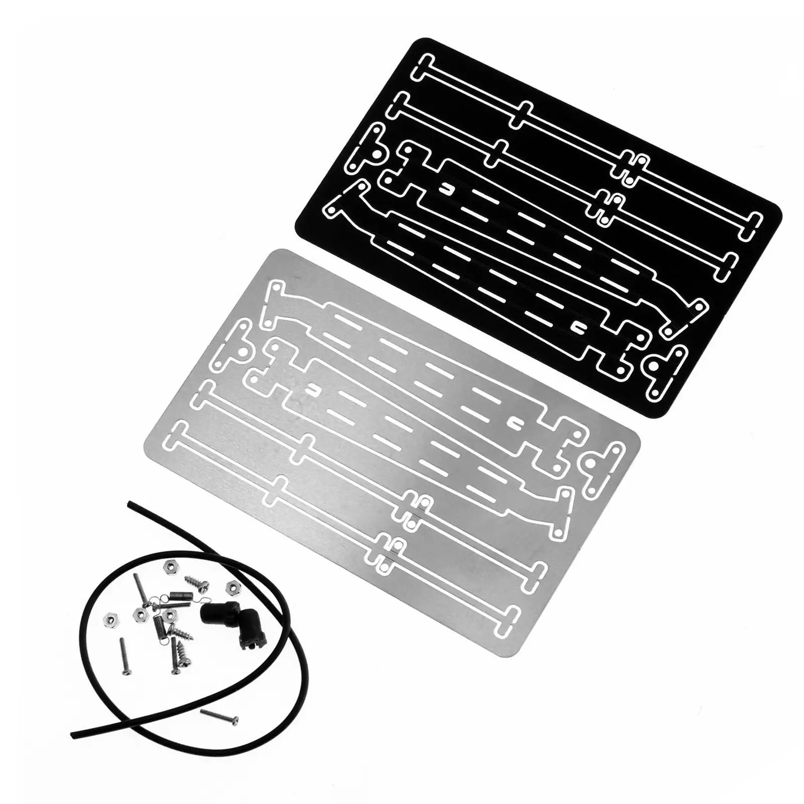 RC Crawler Truck Windshield Wiper Upgrade Kit Stainless Steel Movable Arm for