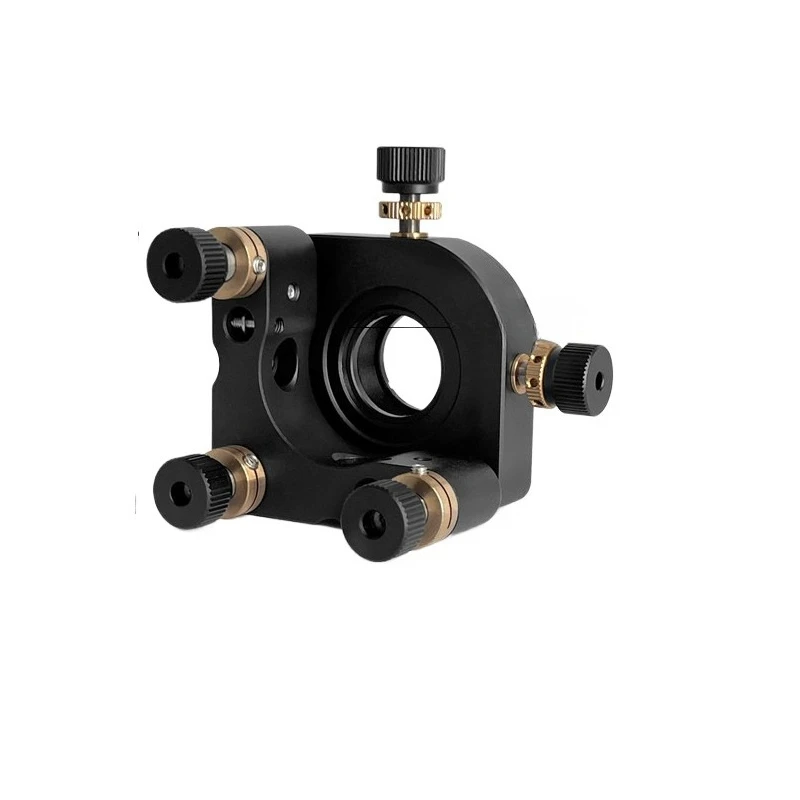 For Five-axis Optical Adjustment Frame, Lens Mirror Holder, Pitch Translation, Adjustable Round Lens Mounting Frame