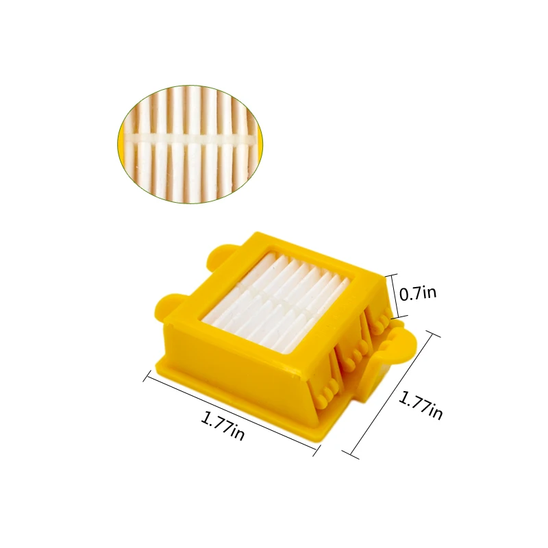 Para iRobot Roomba 700 Series 760 770 780 790 772 774 Robot aspirador cepillo lateral principal filtro Hepa piezas de la rueda delantera